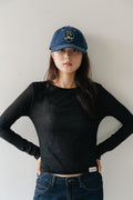 Layered basic tops-BLACK