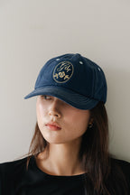 Lace Cap-NAVY