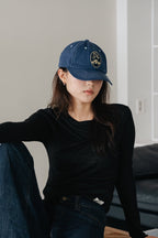 Lace Cap-NAVY