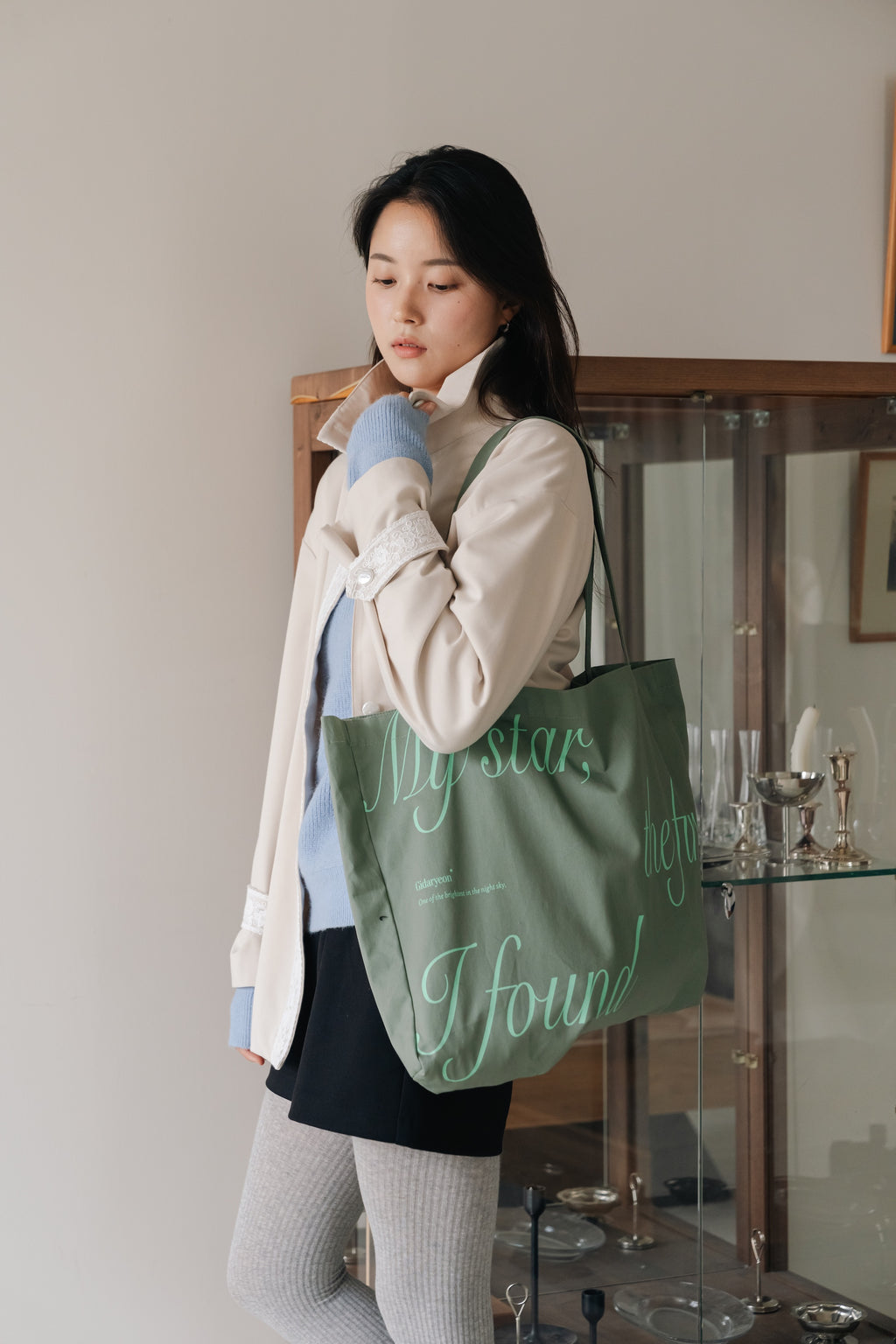 Everyday Big T-Bag-GREEN