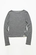 Layered basic tops-GREY