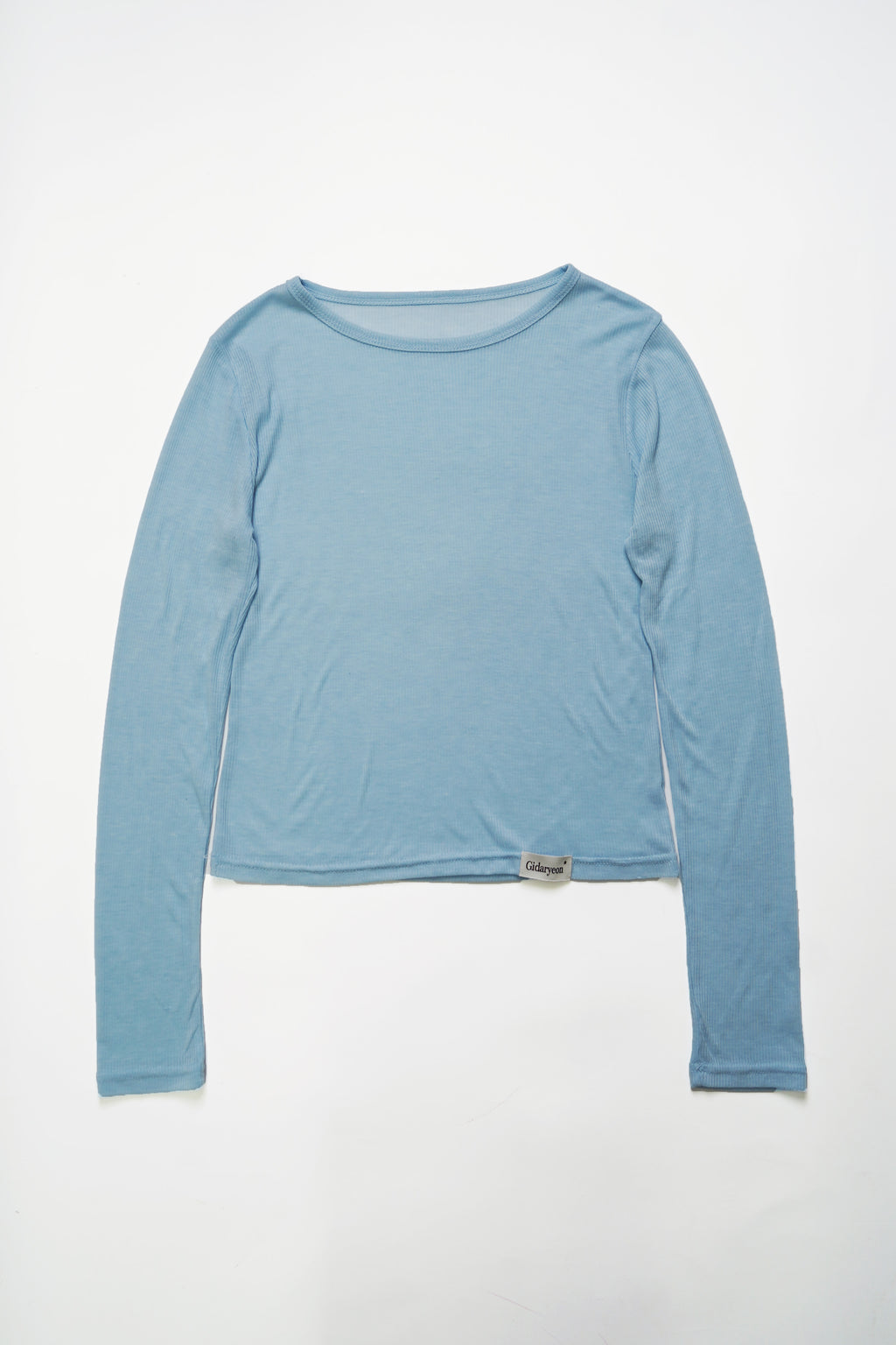 Layered basic tops-BLUE