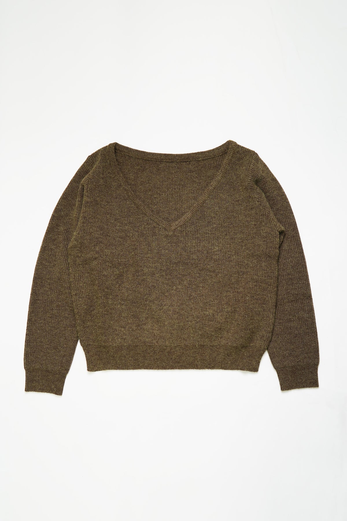Soft Layered Knit Set-BROWN