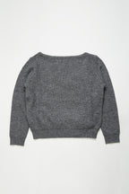 Soft Layered Knit Set-GREY