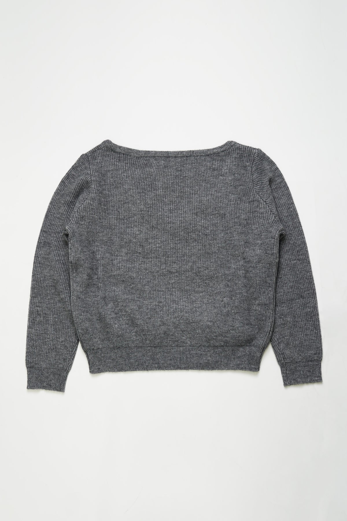 Soft Layered Knit Set-GREY