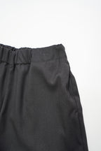 Back Frill Shorts-GREY