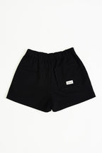 Back Frill Shorts-GREY